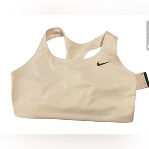 white Nike sports bra 1X